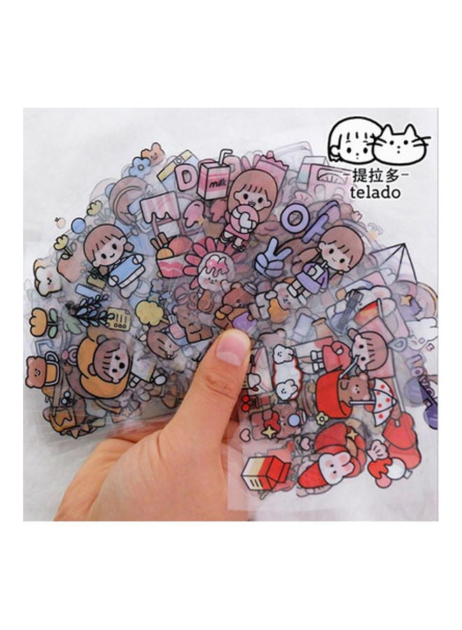 100-pieces Waterproof Kids Sticker For Mug Tea Cup  - Image 2