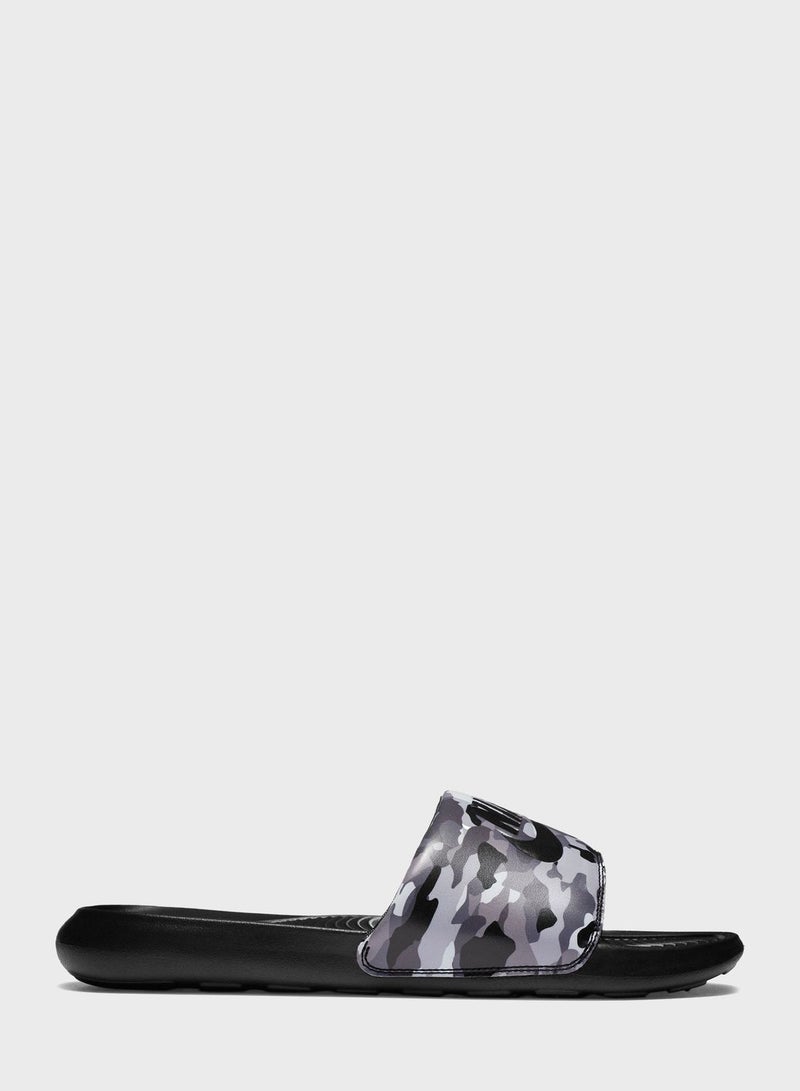 Nike Victori One Printed Slides Black  - Image 1