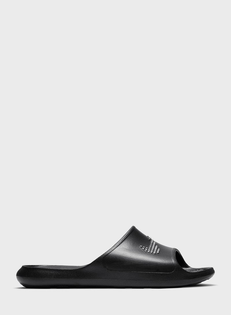Nike Victori Slip-On Casual Slides Black  - Image 1
