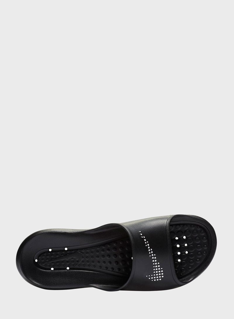 Nike Victori Slip-On Casual Slides Black  - Image 4