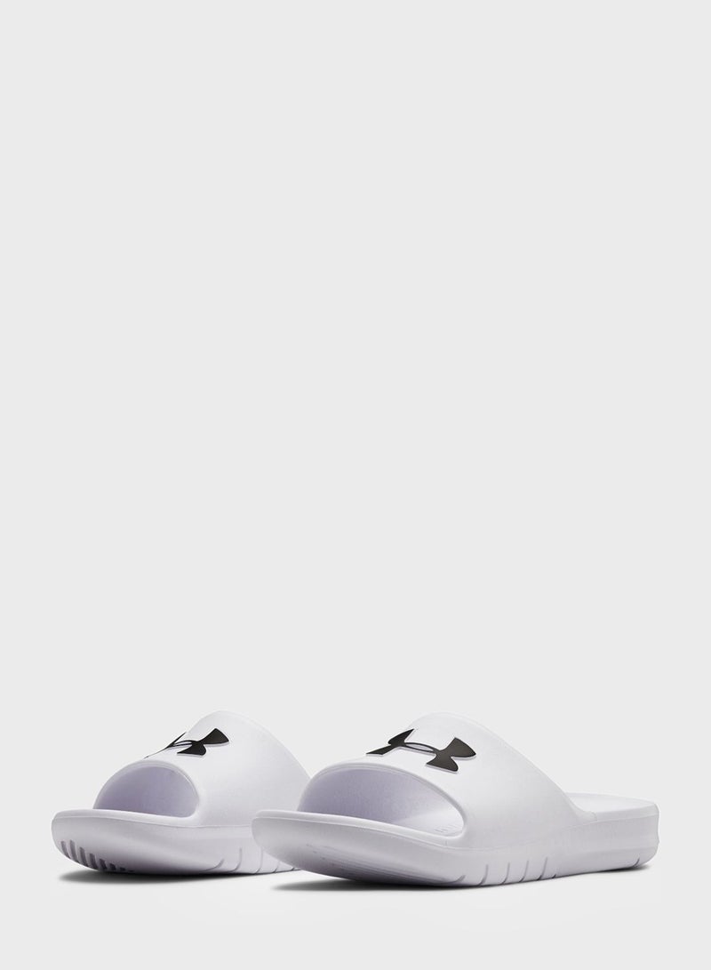 UNDER ARMOUR Core PTH Casual Sandals White - Image 4