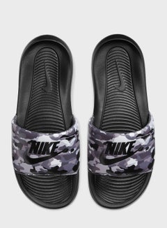 Nike Victori One Printed Slides Black  - Image 4