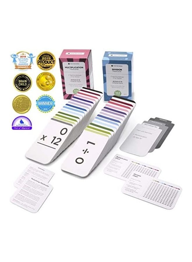 Think Tank Scholar 335-Count Multiplication and Division Flash Cards  - Image 1