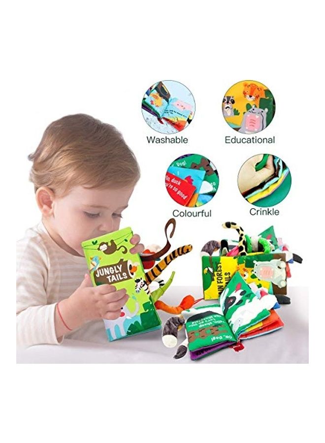 بيينس مجموعة هدايا كتب قماشية ناعمة للأطفال - Image 3