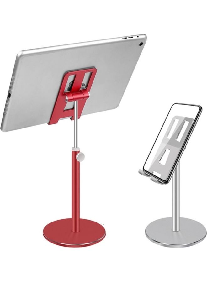 حامل تابلت قابل للتعديل وردي-فضي - Image 2