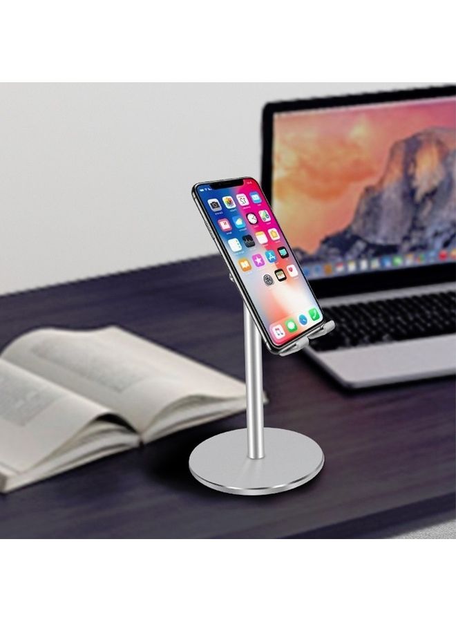 حامل تابلت قابل للتعديل وردي-فضي - Image 3