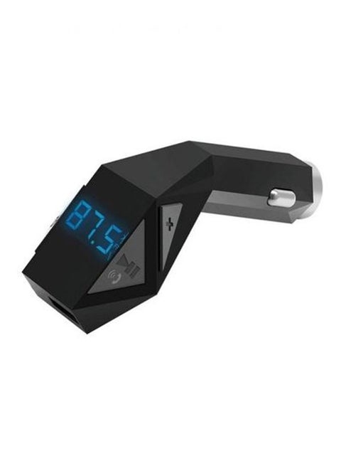 N8 Portable Bluetooth V4.2 Car Kit MP3 Player - FM Transmitter - TF - USB Charger - Black/Gray