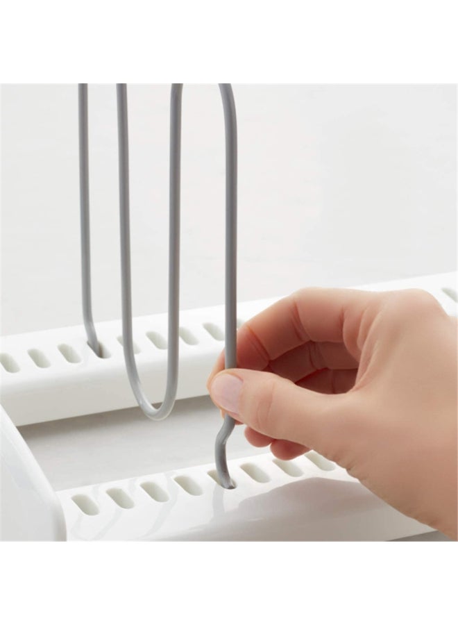 عربست Adjustable Storage Rack White 11.5x7.3cm  - Image 3