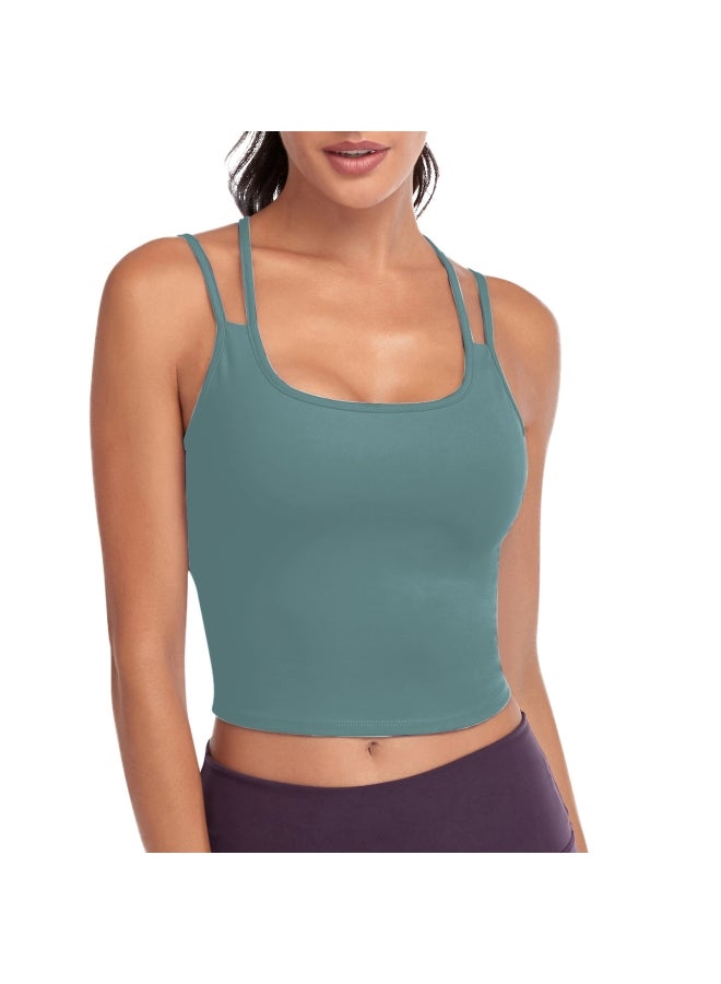 Generic Women 2-In-1 Camisole Sports Bra - Image 1