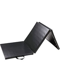 Max Strength 2" Thick Tri-Fold Folding Exercise Mat with Carrying Handles for MMA  - Image 2