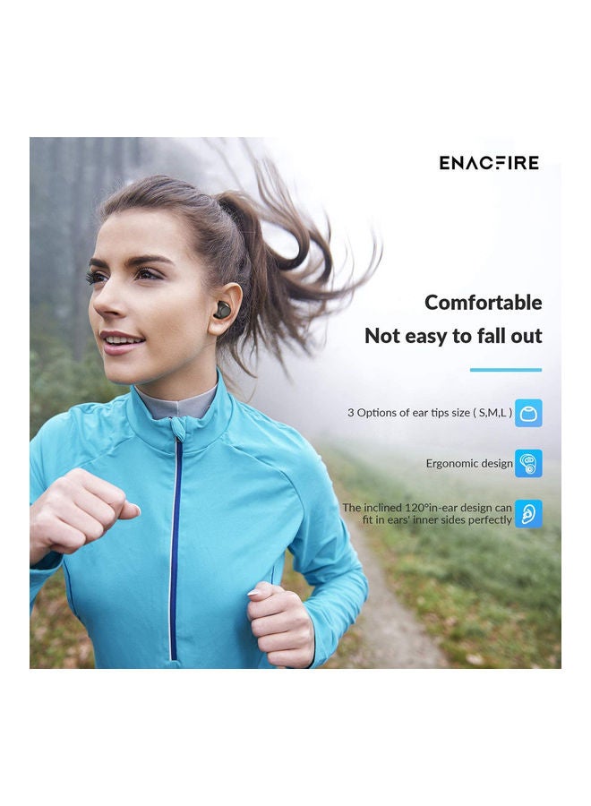 ENACFIRE - Future Wireless Earbuds Black - Image 1