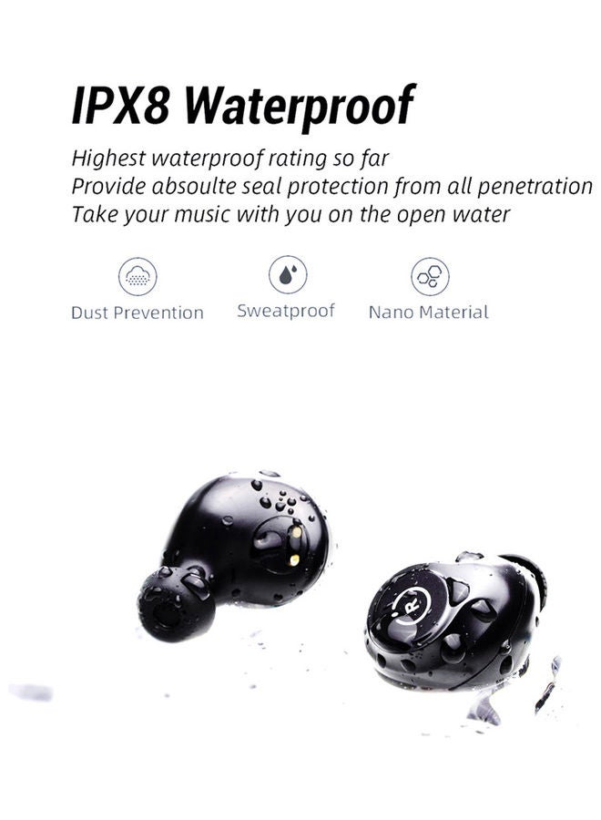 ENACFIRE - E60 Wireless Earbuds Black - Image 1