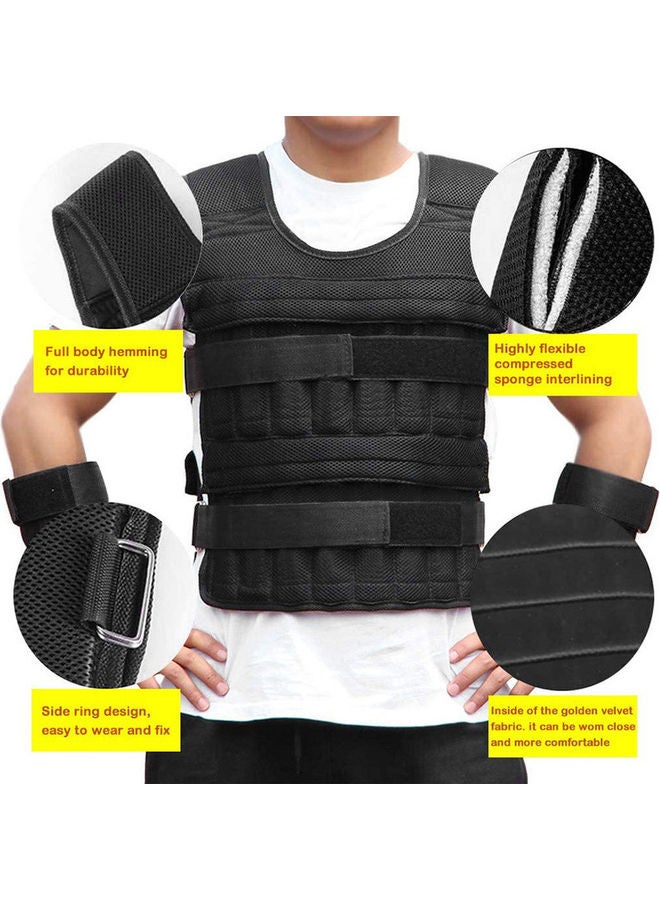 Fitness World Comfortable Weight Vest ‎52x43x3cm  - Image 3