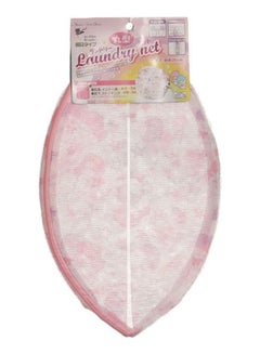 Mesh Washing Machine Bag Pink/White