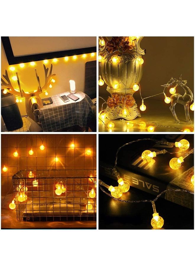 ZENHOME 100-LED String Lights with Remote Control Warm White - Image 3