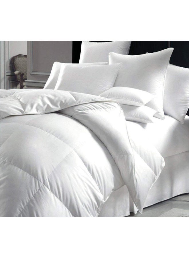 Hotel Linen Klub Soft Microfiber Duvet Polyester White 160 x 200cm  - Image 2