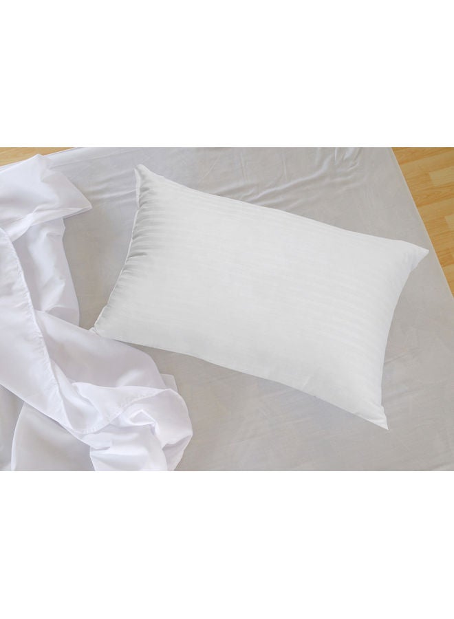 Hotel Linen Klub 2-Piece Hotel Soft Pillow Set Polyester White 50x75cm  - Image 3