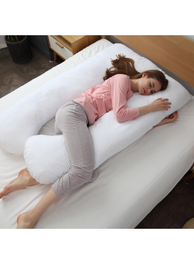 Blueberry - Body Pillow Cotton White 130X70cm - Image 1