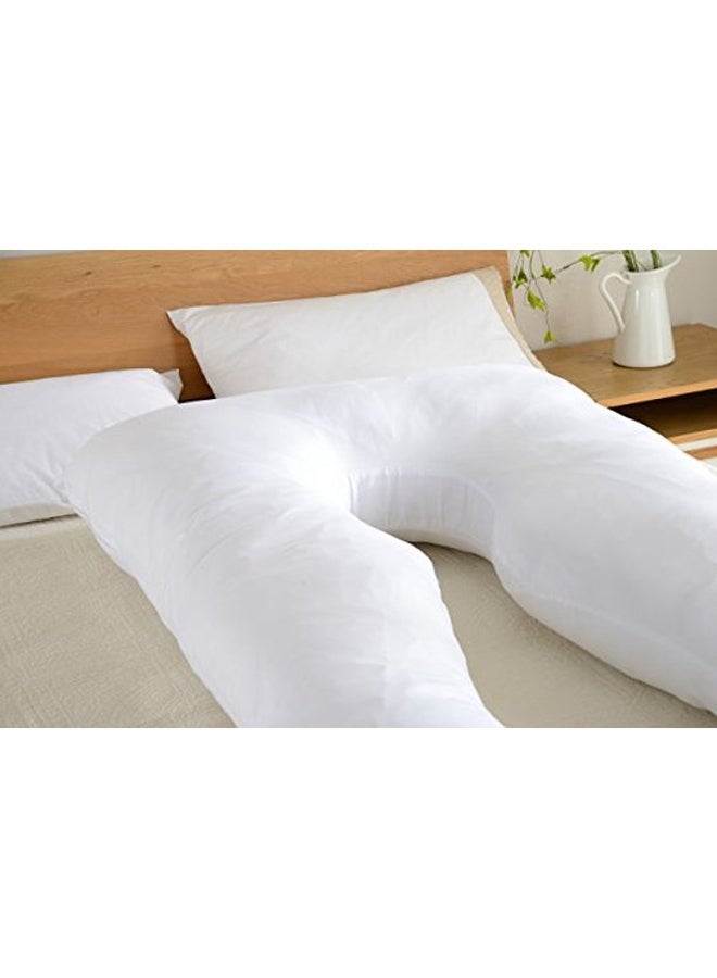 Blueberry - Body Pillow Cotton White 130X70cm - Image 1