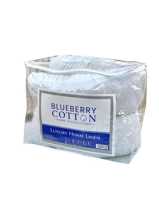 Blueberry - Body Pillow Cotton White 130X70cm - Image 1