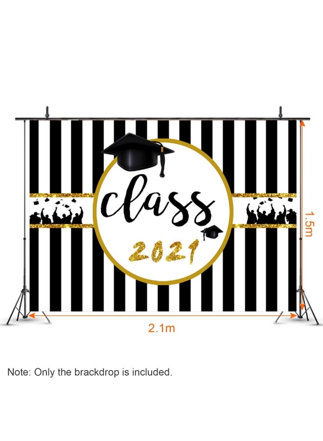 Generic - Class Graduation Photography Background Multicolour - Image 1