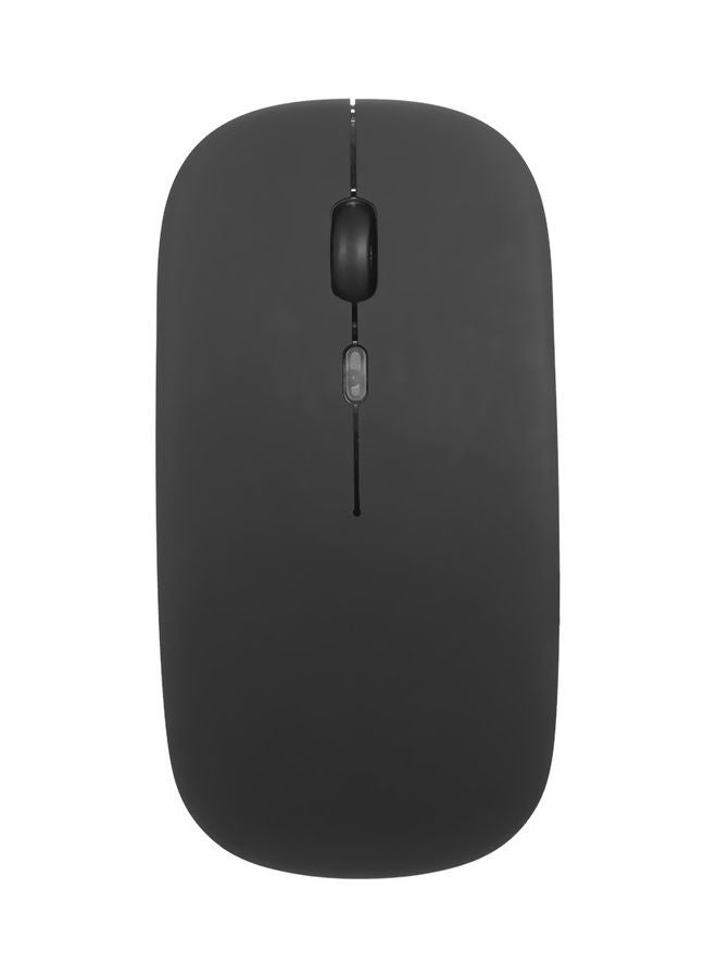 Rechargeable Wireless Slim Mouse Black - Image 1