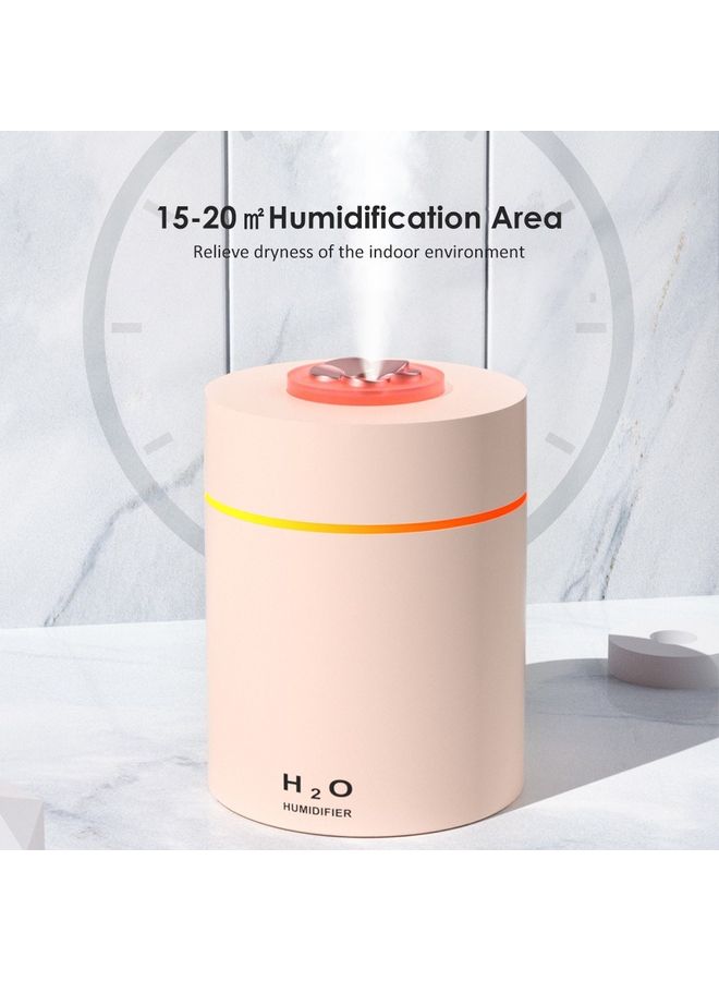 Generic - Mini Humidifier Mist Air Purifier Pink 11x7.7x7.7cm - Image 1