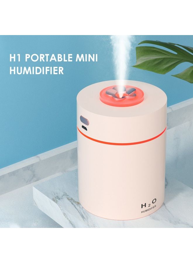 Generic - Mini Humidifier Mist Air Purifier Pink 11x7.7x7.7cm - Image 1