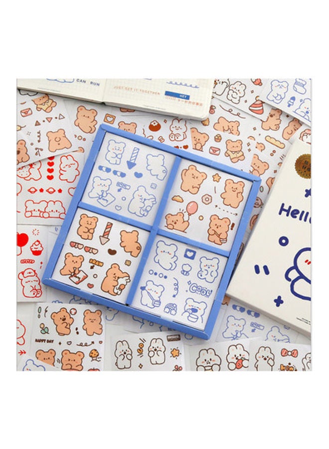 100-pieces Waterproof Kids Sticker For Mug Tea Cup - Image 1