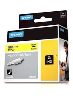 Dymo Rhino Pro Labels Heat Shrink Tube Yellow  - Image 1
