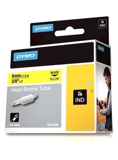 Dymo Rhino Pro Labels Heat Shrink Tube Yellow  - Image 2