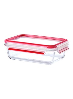 Masterseal Glass Rectangular 1.3L Clear