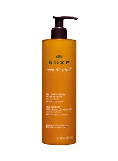 NUXE Rêve De Miel ® Face And Body Ultra-Rich Cleansing Gel 400ml 