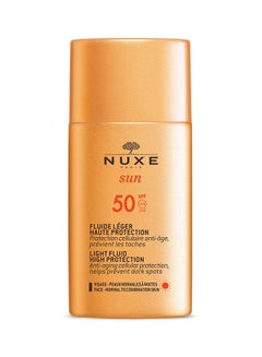 NUXE Nuxe Sun Light Fluid High Protection Spf50 50ml 