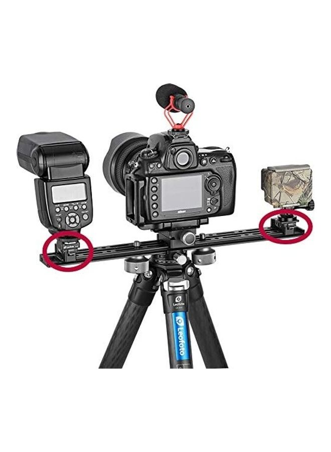 Leofoto FA-16 Kit QR Flash Adapter L Plate Side Mount Black - Image 3