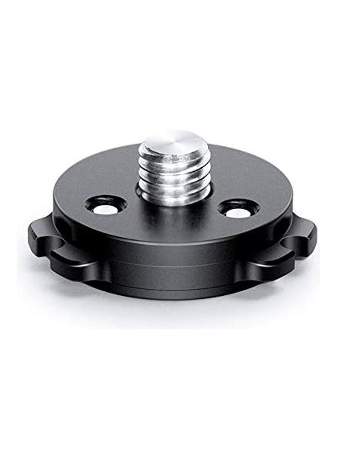 Leofoto Q45 Connecting Plate Anti-Twist Design Black  - Image 1