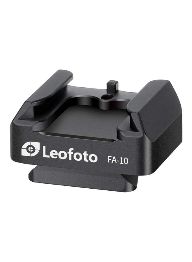 Leofoto FA-12 Kit QR Flash Shoe Adapter Black - Image 1