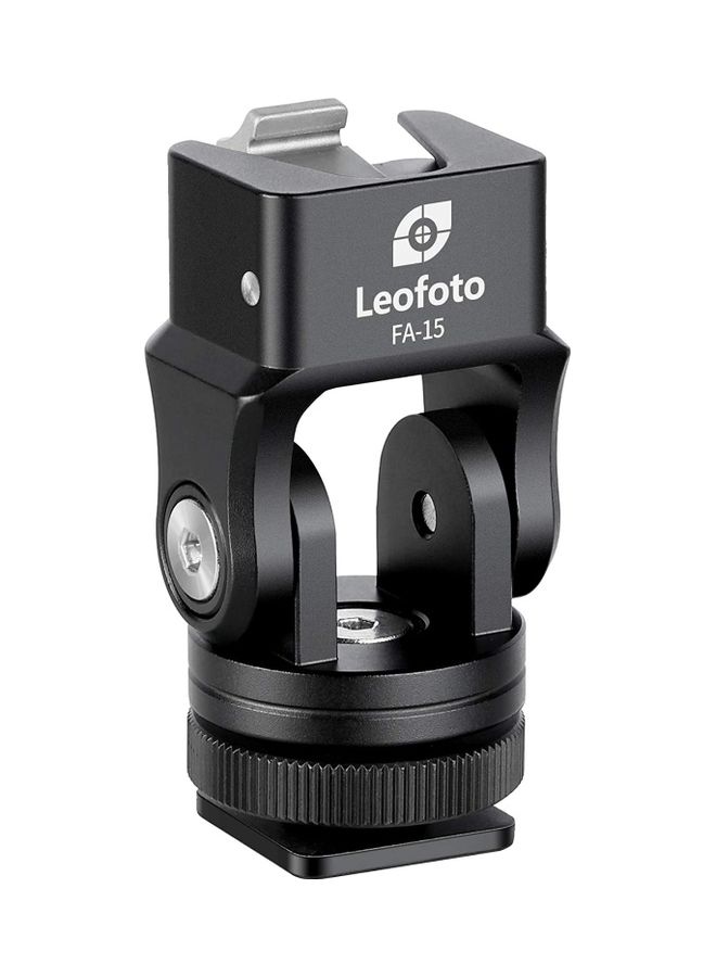 Leofoto FA-12 Kit QR Flash Shoe Adapter Black - Image 3