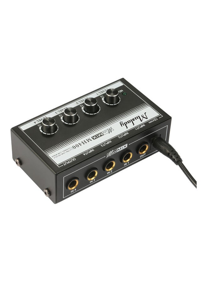 مزليدي مازج الصوت MH400 خطي صغير بضوضاء منخفضة للغاية ومزود بعدد 4 قنوات - Image 5