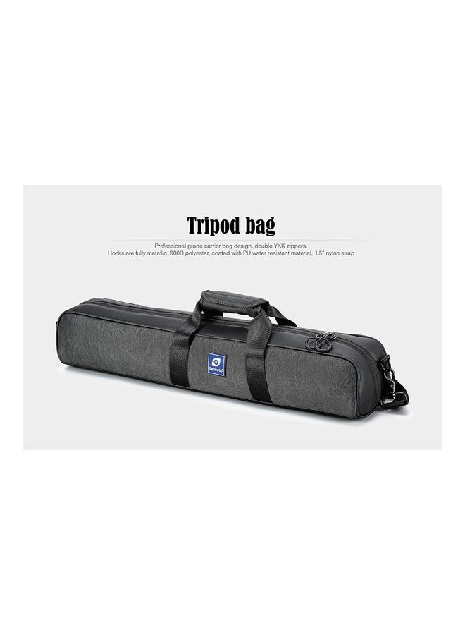 Leofoto LQ-284C Tripod With LH-36 Ball Head Carbon Fiber And Bag Black - Image 4
