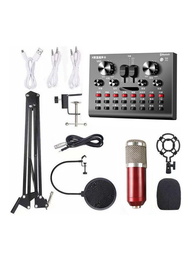 Generic - BM800 Microphone+V8X Live Sound Card Set - Image 1
