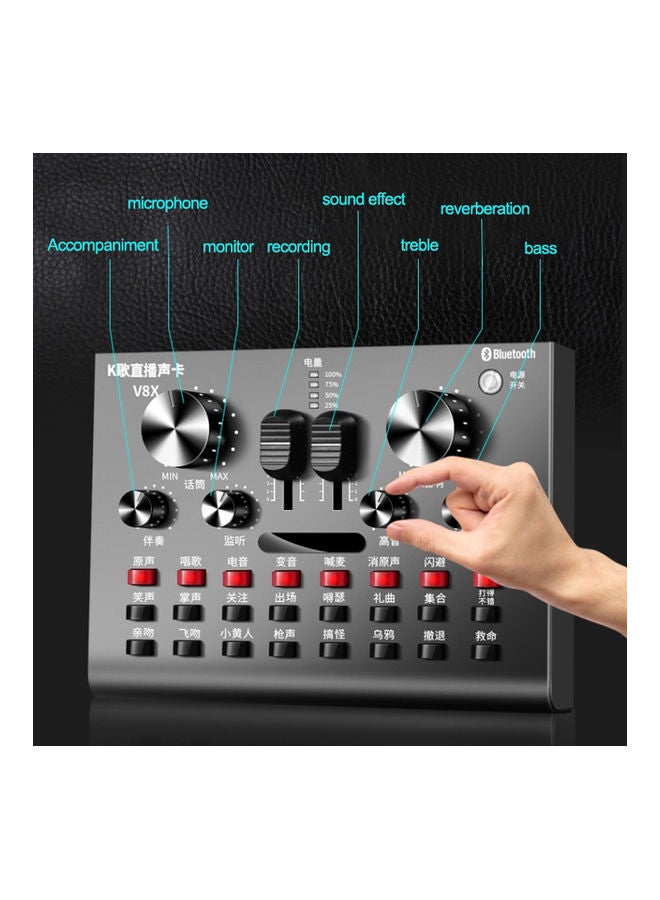 Generic - BM800 Microphone+V8X Live Sound Card Set - Image 1