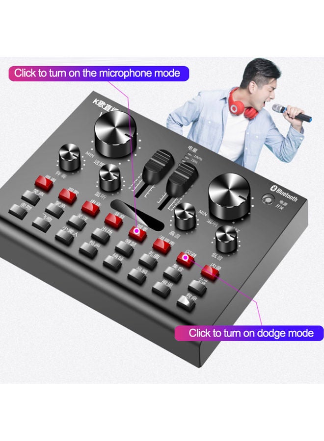 Generic - BM800 Microphone+V8X Live Sound Card Set - Image 1