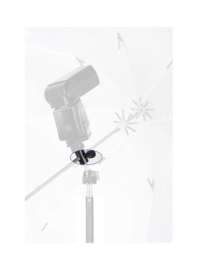 Leofoto CF-10 Umbrella Clamp Adapter Black - Image 2