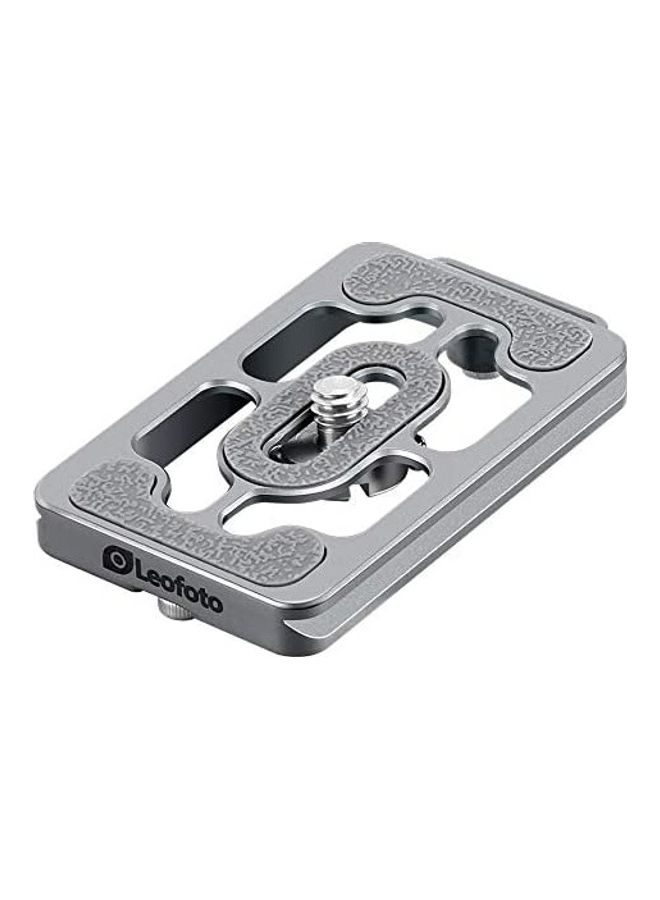 Leofoto NP Series QR Thickness Plate With Wide D Stainless Steel Screw Silver  - Image 1