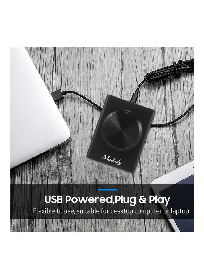 مزليدي مقبض التحكم في مستوى الصوت USB مع مفتاح كتم الصوت - Image 5