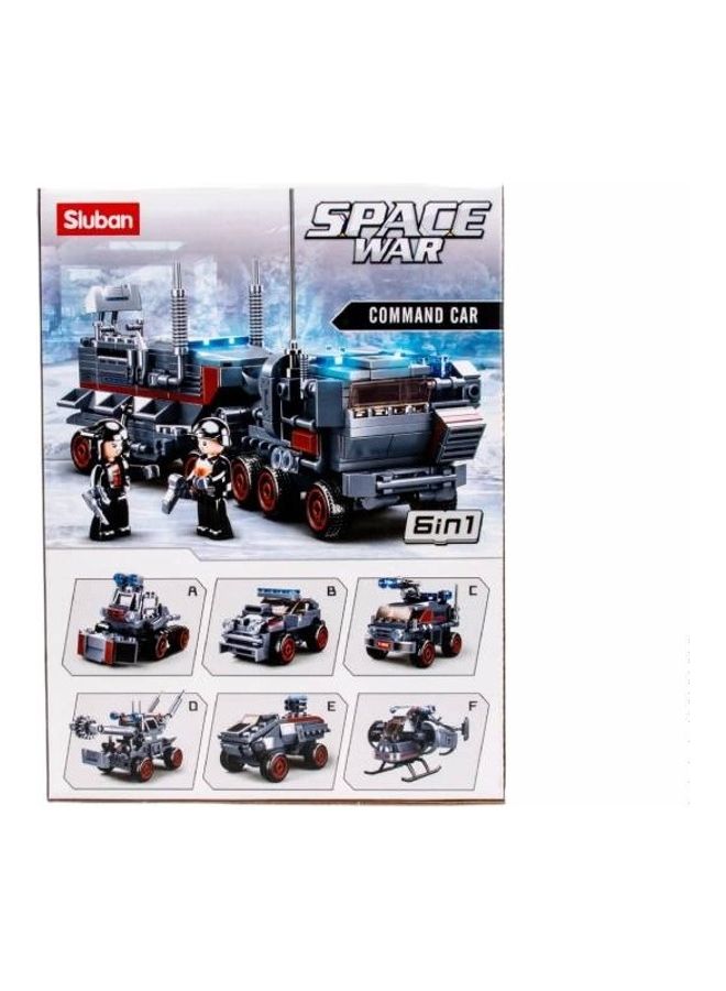 Sluban 90-Piece Space War Command Car Set 19x14.1x4.5cm - Image 4