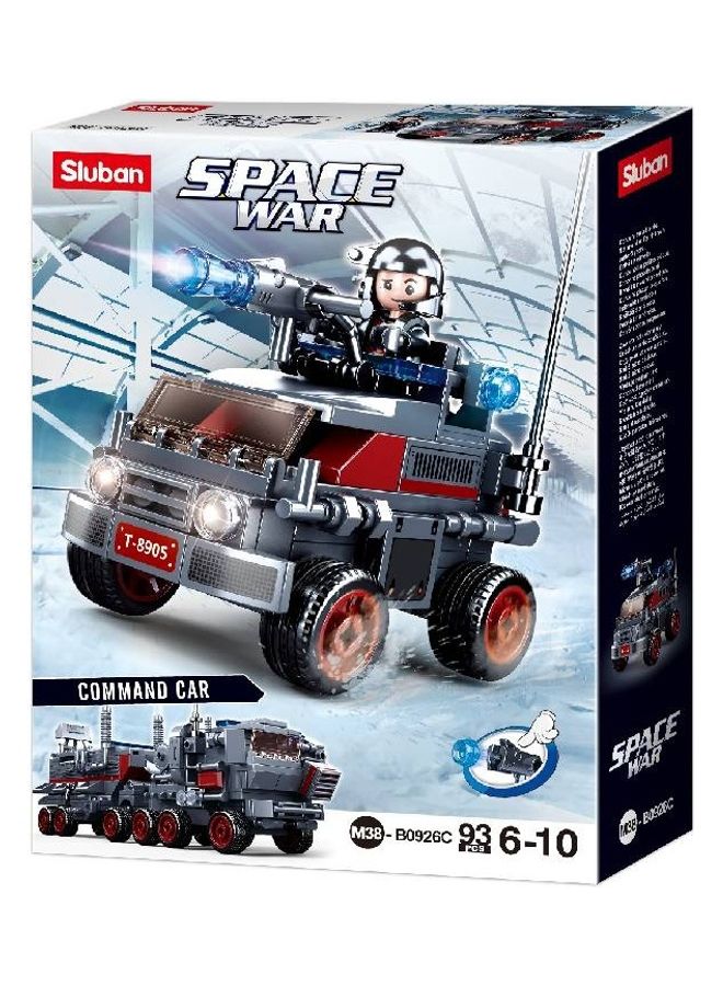 Sluban M38-B0926C 93-Piece Water Cannon Vehicle Toy For Kids 93 6+ Years - Image 1