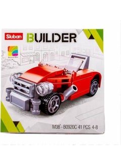 Sluban M38-B0920C 41-Piece Cube Builder Toy 41 4+ Years  - Image 3