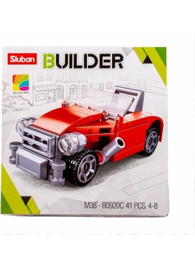 Sluban - M38-B0920C 41-Piece Cube Builder Toy 41 4+ Years - Image 1